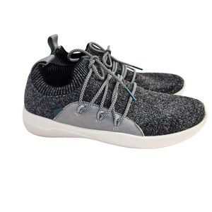 Vessi Cityscape Classic Women's Size 5 Waterproof Sneakers Charcoal Grey Black